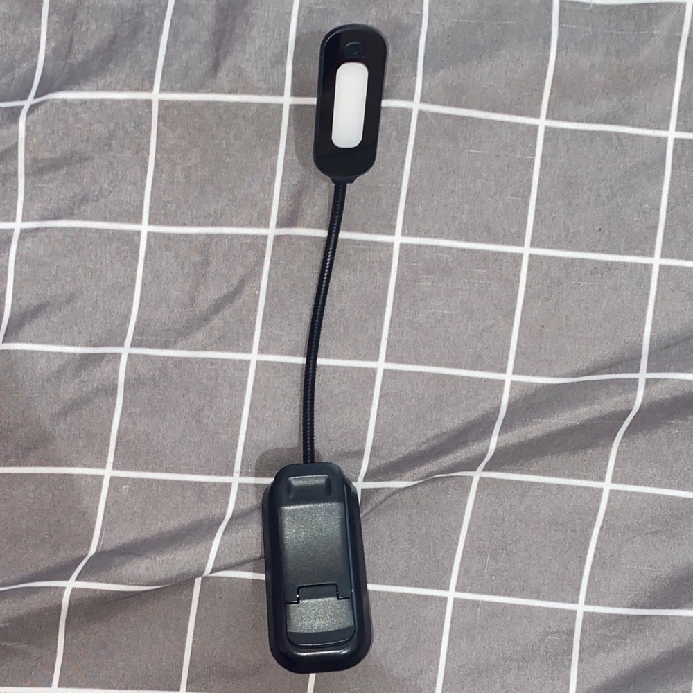 Black Flexible Clip-On LED Light